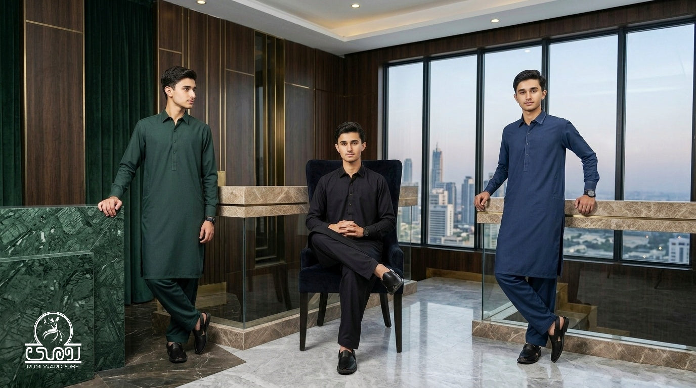 MEN'S UNSTITCHED WASH & WEAR
